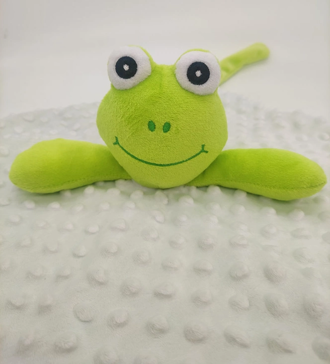 Super Soft Frog Cute Baby Blanket Plush Animal Baby Comforter Blanket